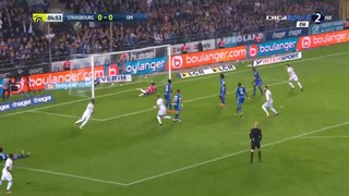 Dimitri Payet Goal HD - Strasbourg 0-1 Marseille - 15.10.2017