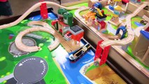 Thomas Train GIVEAWAY and FOUR TABLE TRACK CHALLENGE! Thomas and Friends | Fun Toy Trains for Kids!
