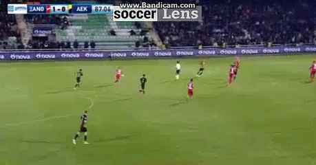 Ognjen Vranjes GOAL HD - Xanthi FC 1-1 AEK Athens FC 15/10/2017 HD