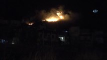 Bodrum'da Makilik Alan Alev Alev Yandı... Alevler Yerleşim Yerlerine Yaklaştı