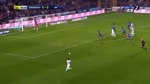 But Dimitri Payet Strasbourg 0-1 Marseille - 15.10.2017