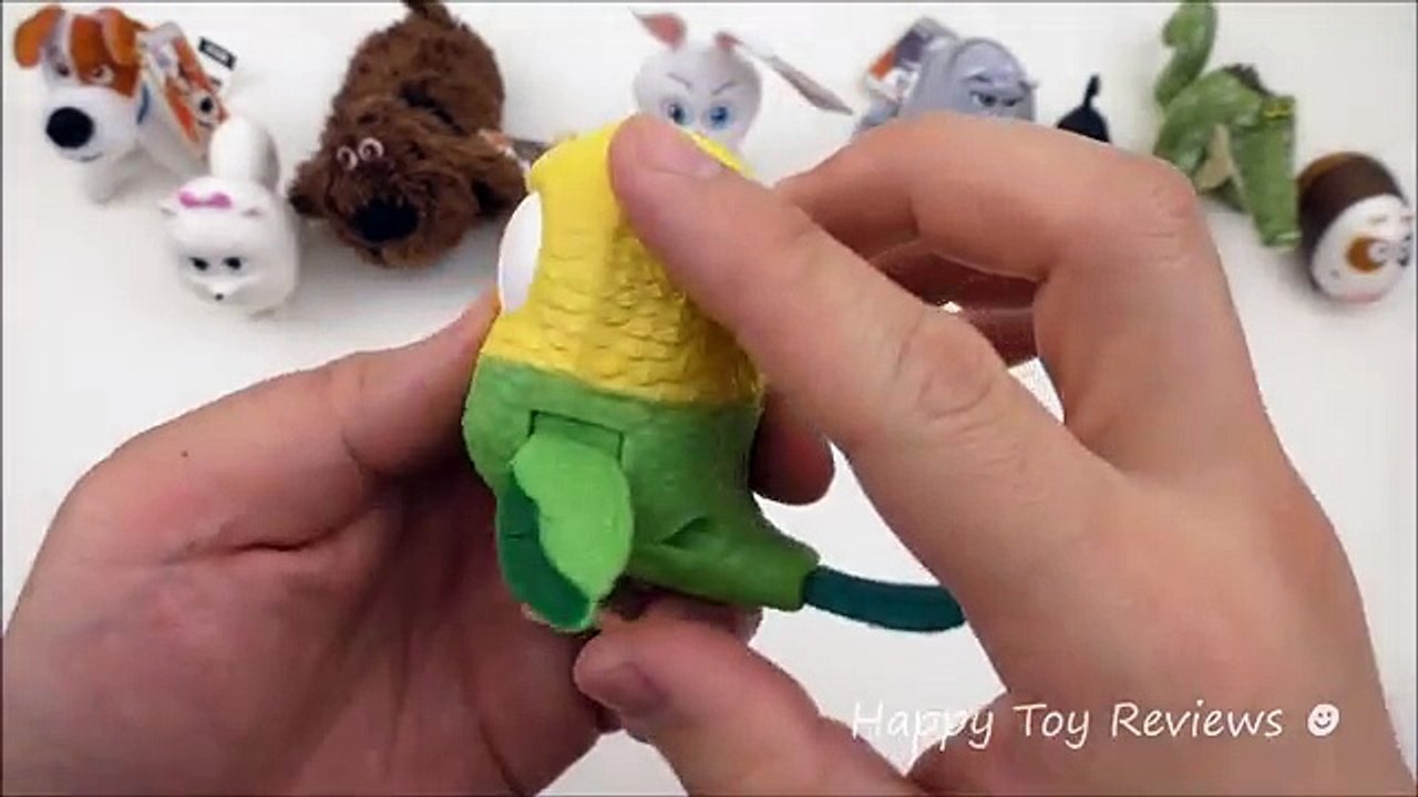 2016 McDONALDS THE SECRET LIFE OF PETS MOVIE HAPPY MEAL TOYS SET 10 LATIN AMERICA BRAZIL MEXICO