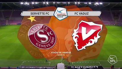 Servette 2:0 Vaduz (Swiss Challenge League. 13 October 2017)