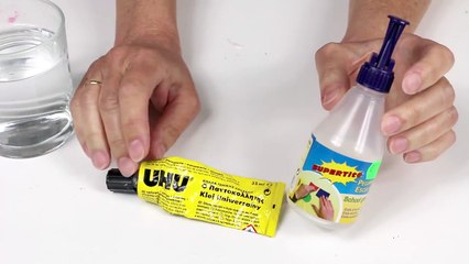 DIY globos de agua o gotas de lluvia con pegamento. Experimentos fáciles | Ideas FACILES DIY