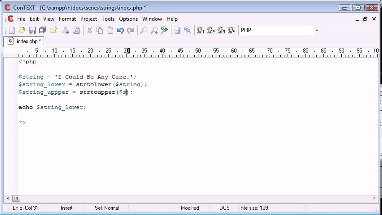 PHP Training In Jaipur|PHP Training Companies In Jaipur| String Functions_ Upper _ Lower Case Conversion