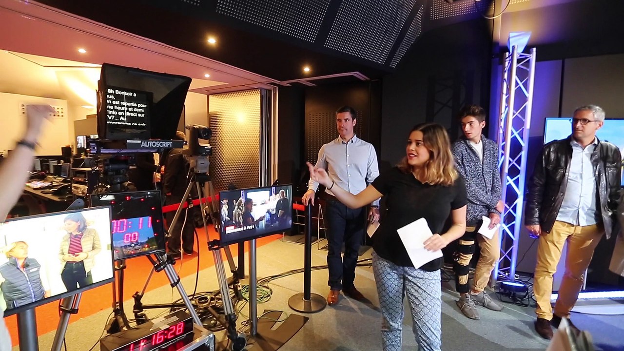 Journée Portes Ouvertes au  journal Sud Ouest visite tv7
