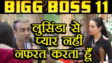Bigg Boss 11: Aakash Dadlani HATES Lucinda Nicholas | FilmiBeat