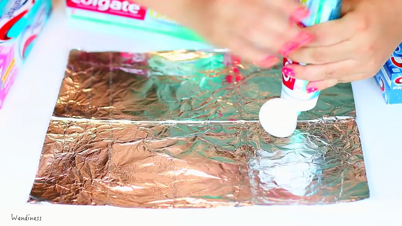 Toothpaste Slime Test with Crest, Colgate, Arm & Hammer, Aquafresh, Aim