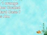 GMYLE Macbook Pro 13 hülle 3 in 1 orange Matte Rubber Coated SeeThru Hard Case für das
