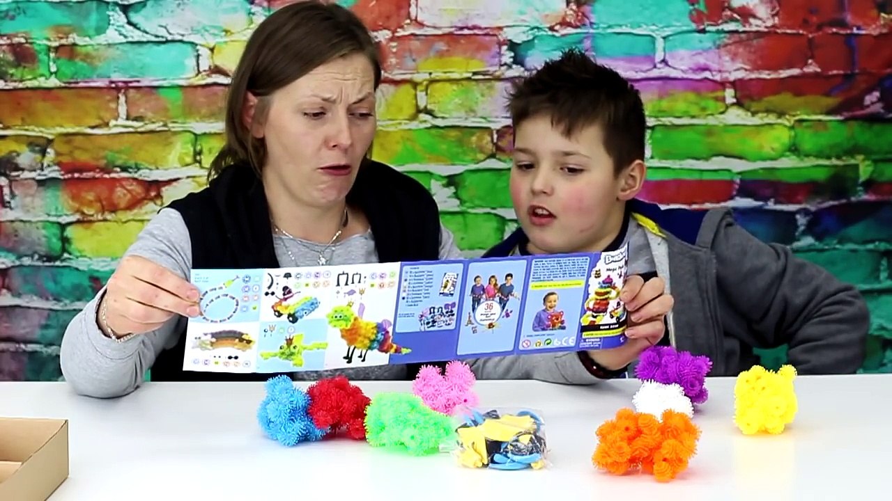 BUNCHEMS MAGA KIT giochi per bambini e ragazzi - palline che si attaccano per creare quel che vuoi