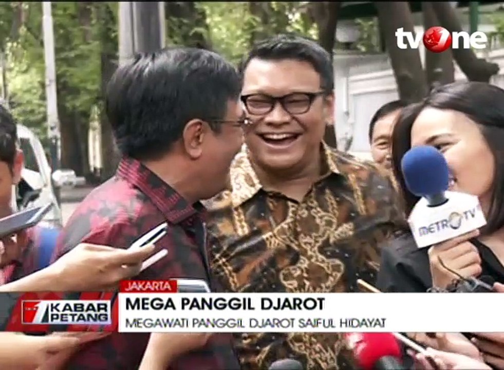 Megawati Panggil Djarot Saiful Hidayat