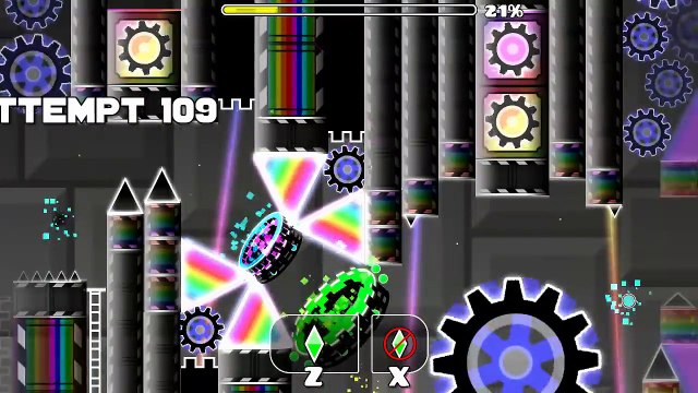 Attempting The Furious! Geometry Dash Demon