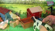 12 COUNTRY FARM ANIMALS SURPRISE TOYS 3D PUZZLES for kids - Horse Cow Pig Cat Dog Sheep Chicken