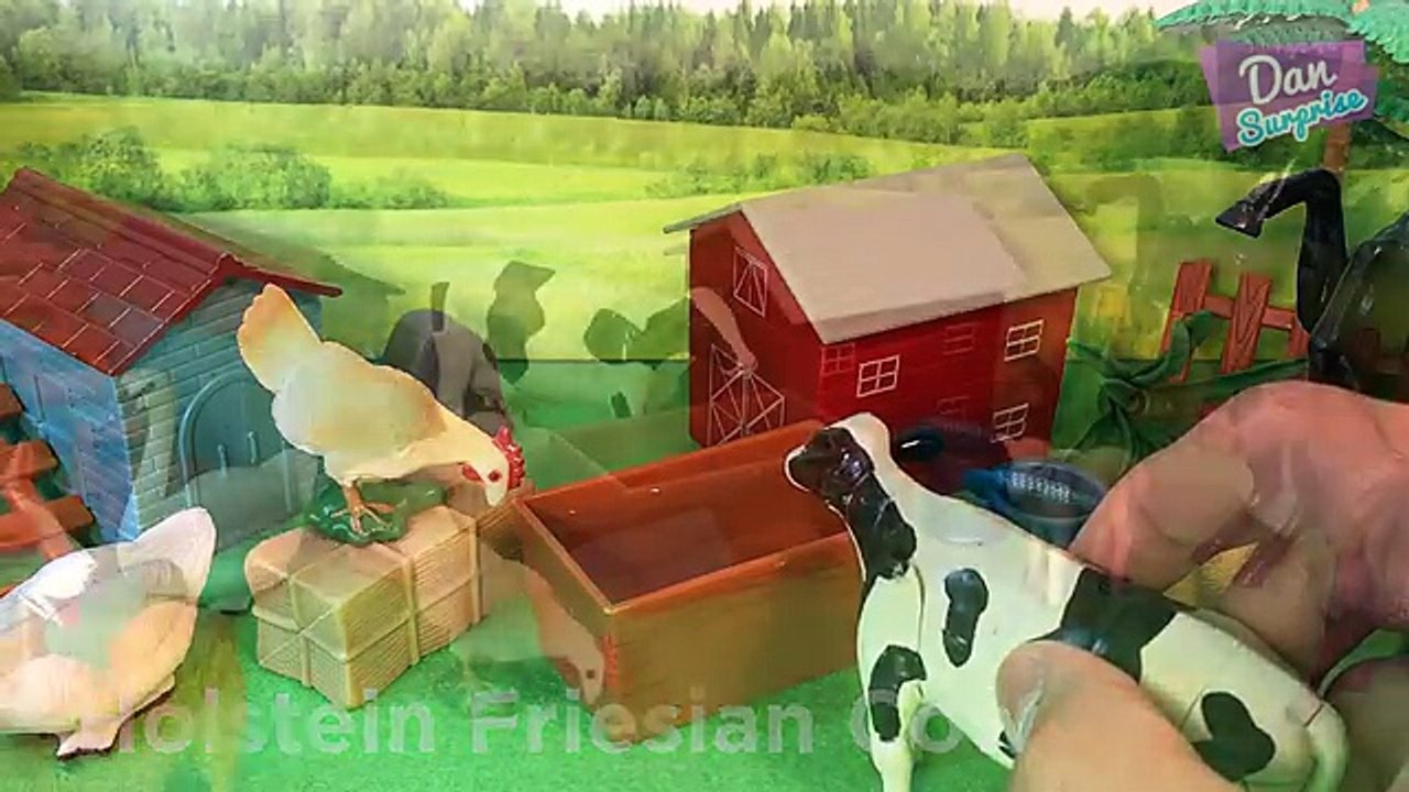 12 COUNTRY FARM ANIMALS SURPRISE TOYS 3D PUZZLES for kids - Horse Cow Pig Cat Dog Sheep Chicken