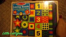 MELISSA & DOUG Lacing Beads for Children OCCUPATIONAL THERAPY ACTIVITY ~ Learning Education for Kids