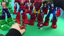 Playskool Heroes Marvel Super Hero Adventures Mech Armor Captain America Iron Man Hulk Spider Man