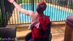 Hidden Crying Baby Prank on their Mommy and Spiderman - Silicone Bad Twin Babies
