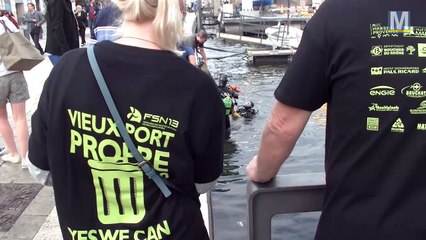 Le Vieux-Port s'offre un nettoyage d'automne
