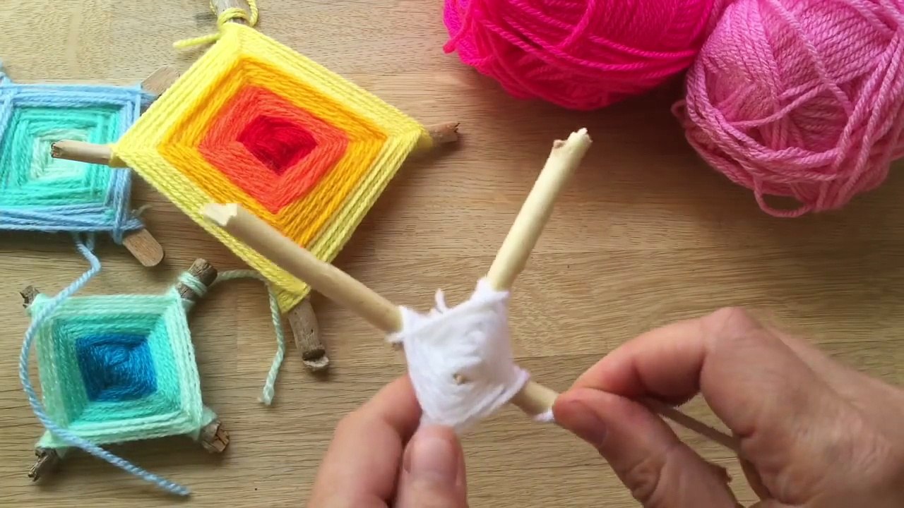 How to Make a Gods Eye Craft