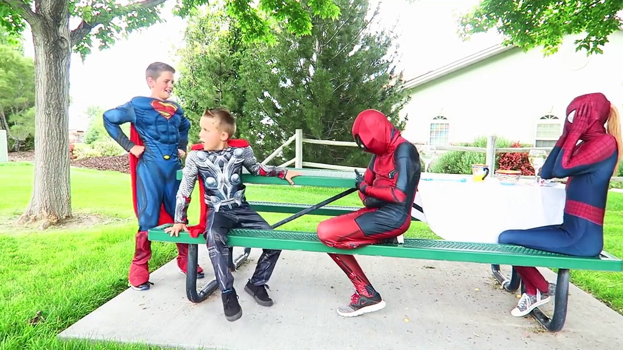 Superman Supergirl Super BABY vs Maleficent Spidergirl Spider-man Elsa LOVE Joker Funny Compilation