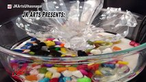 DIY How to make waterfall from waste material | TableTop Waterfall / Fountain | JK Arts 1031