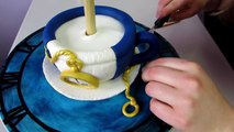 How To Make A Topsy Turvy Tiered Teacup Cake For An Alice In Wonderland Tea Party