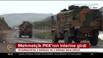 Mehmetçik terörist PKK'nın inlerine girdi