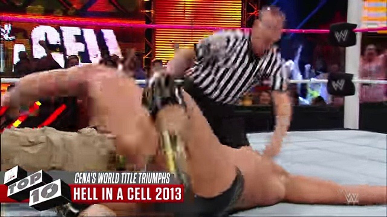 John Cena's Greatest World Title Triumphs- WWE
