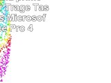 Navitech Lila prime Case  Cover Trage Tasche für das Microsoft Surface Pro 4