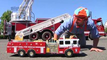 Blippi Fire Trucks for Children | Fire engines for kids and Fire Truck Tour