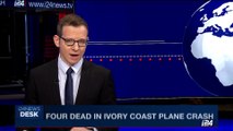 i24NEWS DESK | Four dead in Ivory Coast plane crash | Saturday, October 14th 2017