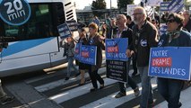 Notre-Dame-des-Landes. Manifestation en faveur du transfert de l'aéroport Nantes Atlantique..