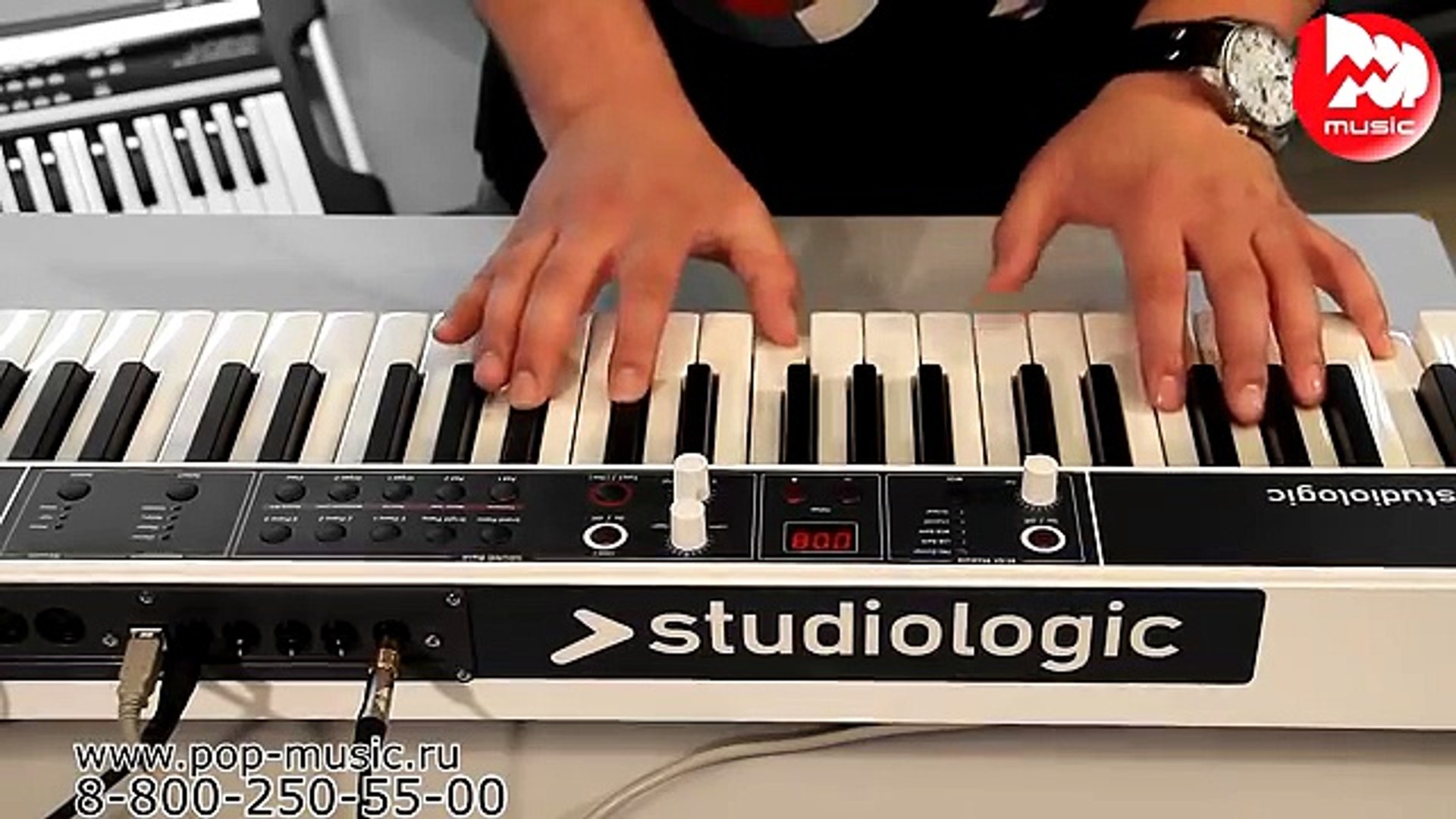 ⁣MIDI клавиатура STUDIOLOGIC NUMA COMPACT