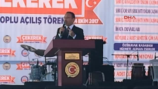 Yozgat Bakan Bozdağ Yozgat'ta Konuştu