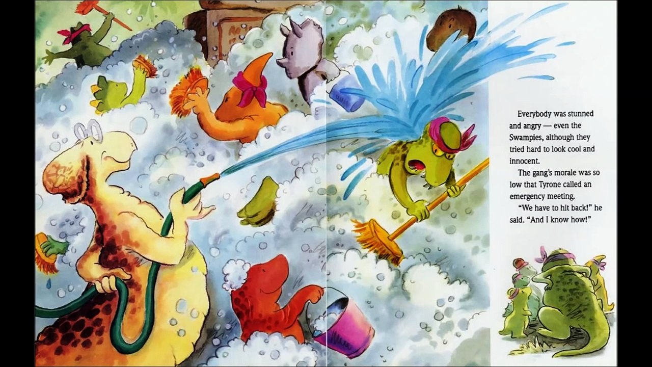 TYRONE AND THE SWAMP GANG - READ ALONG CHILDRENS / KIDS BOOKS WITH ENGLISH SUBTITLES