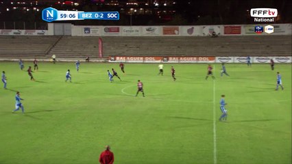But de PAPE SARR suite à une perte de balle en milieu de terrain. 0-3 pour CHOLET!!!