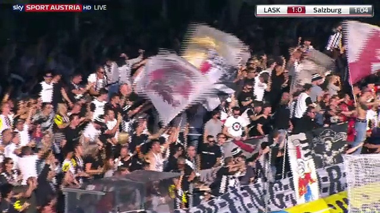 Peter Michorl Goal HD - LASK 1 - 0 Red Bull Salzburg - 14.10.2017 (Full Replay)