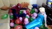 Frozen Elsa & Frozen Anna Poo Surprise Eggs and Bubble Gun With Spiderman, Joker