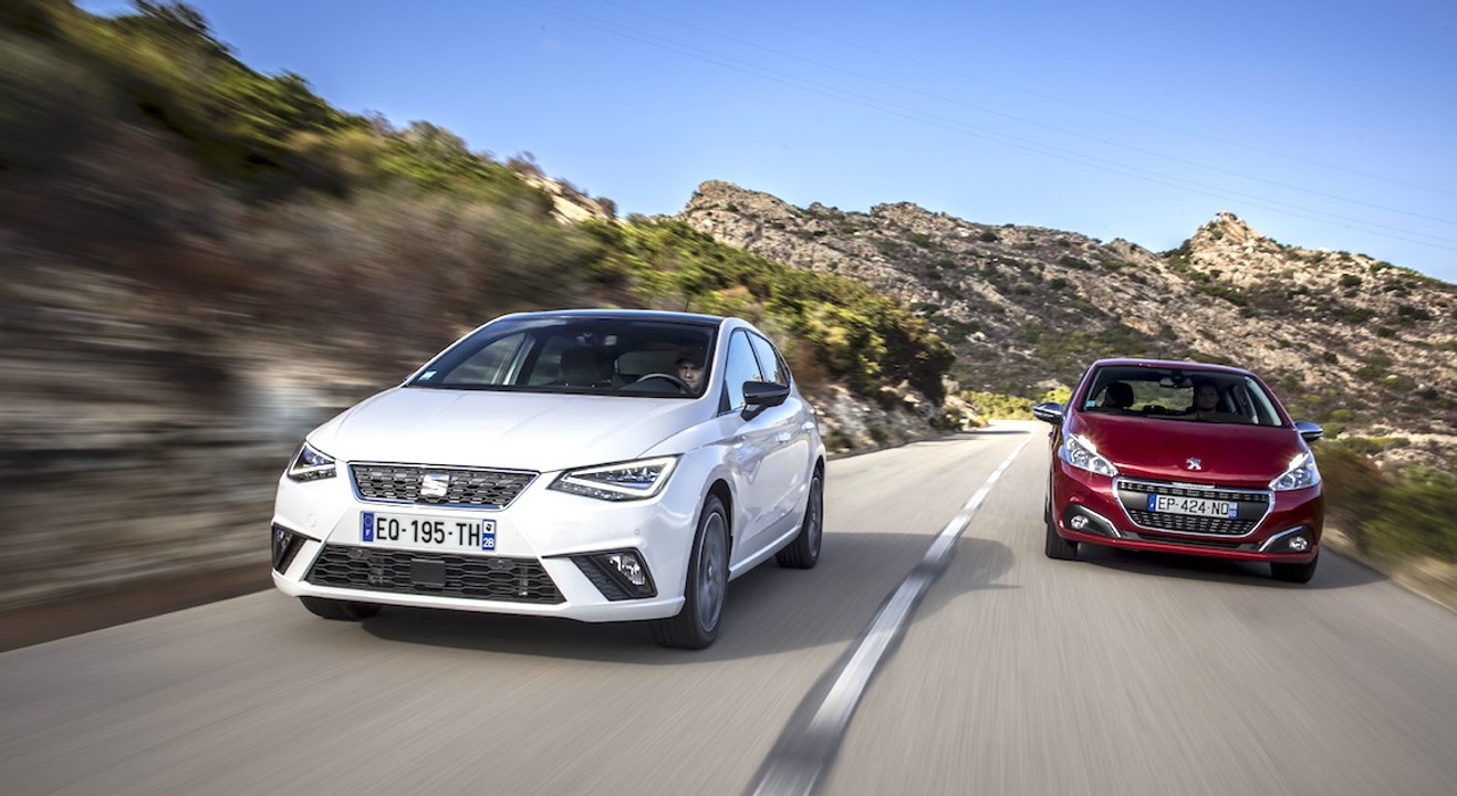 Comparatif Seat Ibiza 1.0 TSI 95 ch vs Peugeot 208 1.2 PureTech Allure