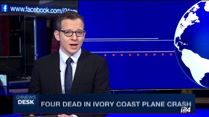 i24NEWS DESK | Four dead in Ivory Coast plane crash | Saturday, October 14th 2017