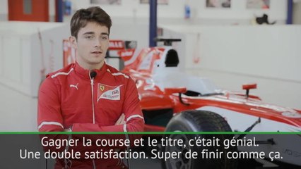 Formule 2 - Leclerc : "L'ultime étape avant la Formule 1"