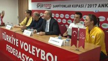 2017 Spor Toto Şampiyonlar Kupası Müsabakasının Medya Toplantısı Yapıldı