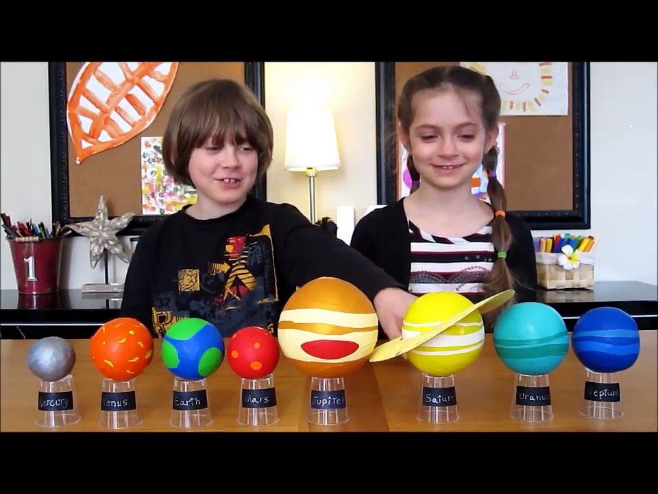Planets In Our Solar System | DIY Science Project For Kids | Easy To Do Solar System Model