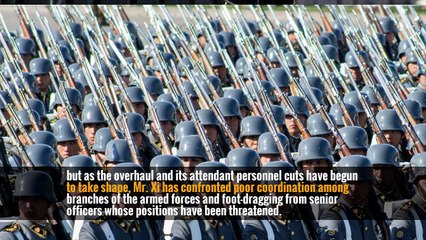 Xi Jinping Presses Military Overhaul, and Two Generals Disappear