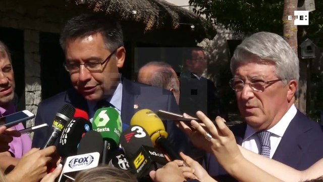 Bartomeu sobre las connotaciones políticas del Atleti-Barça: Estamos tranquilos