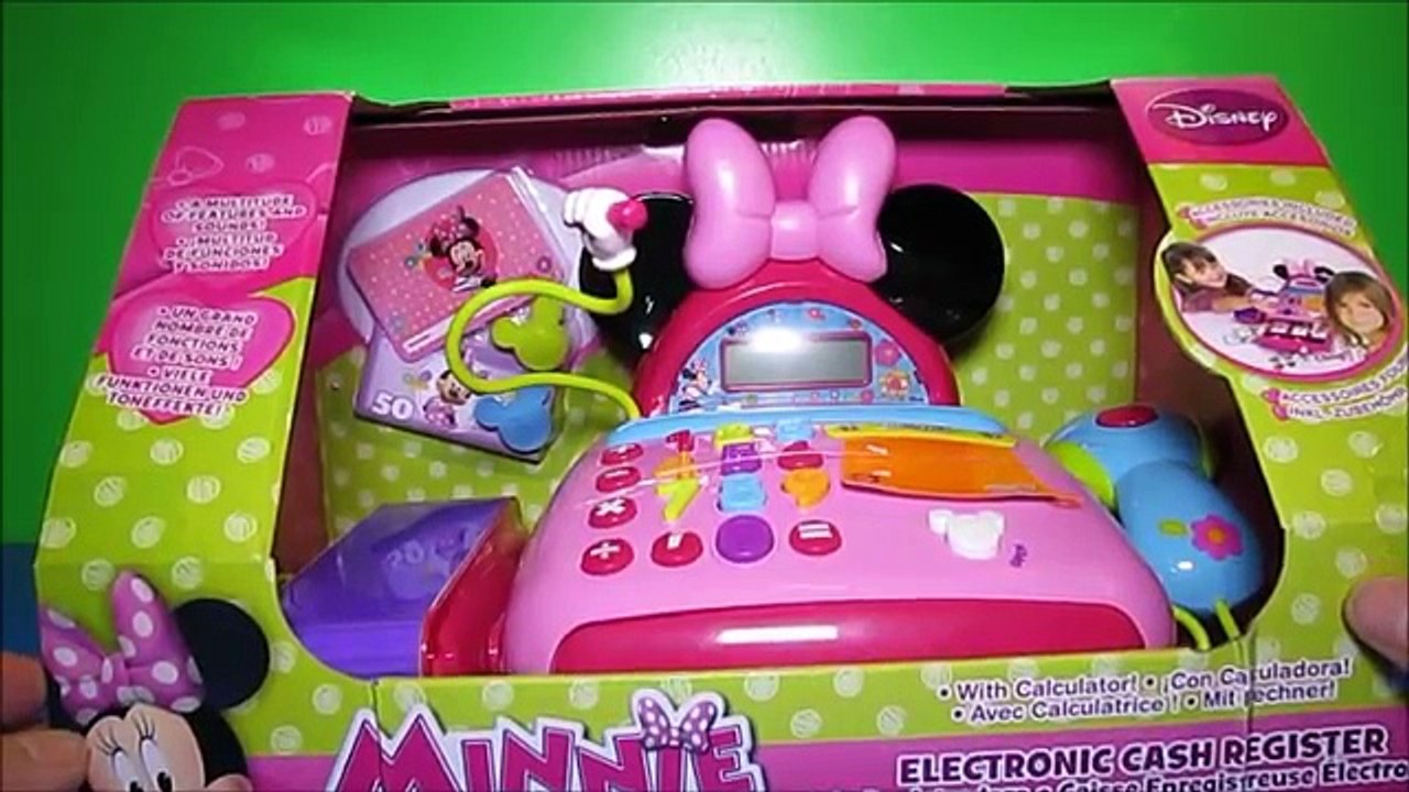 Minnie Mouse BowTique Electronic Cash Register, Caja Registradora de Boutique de Moños
