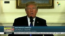 EEUU: Trump deja en manos del Congreso el futuro del acuerdo nuclear