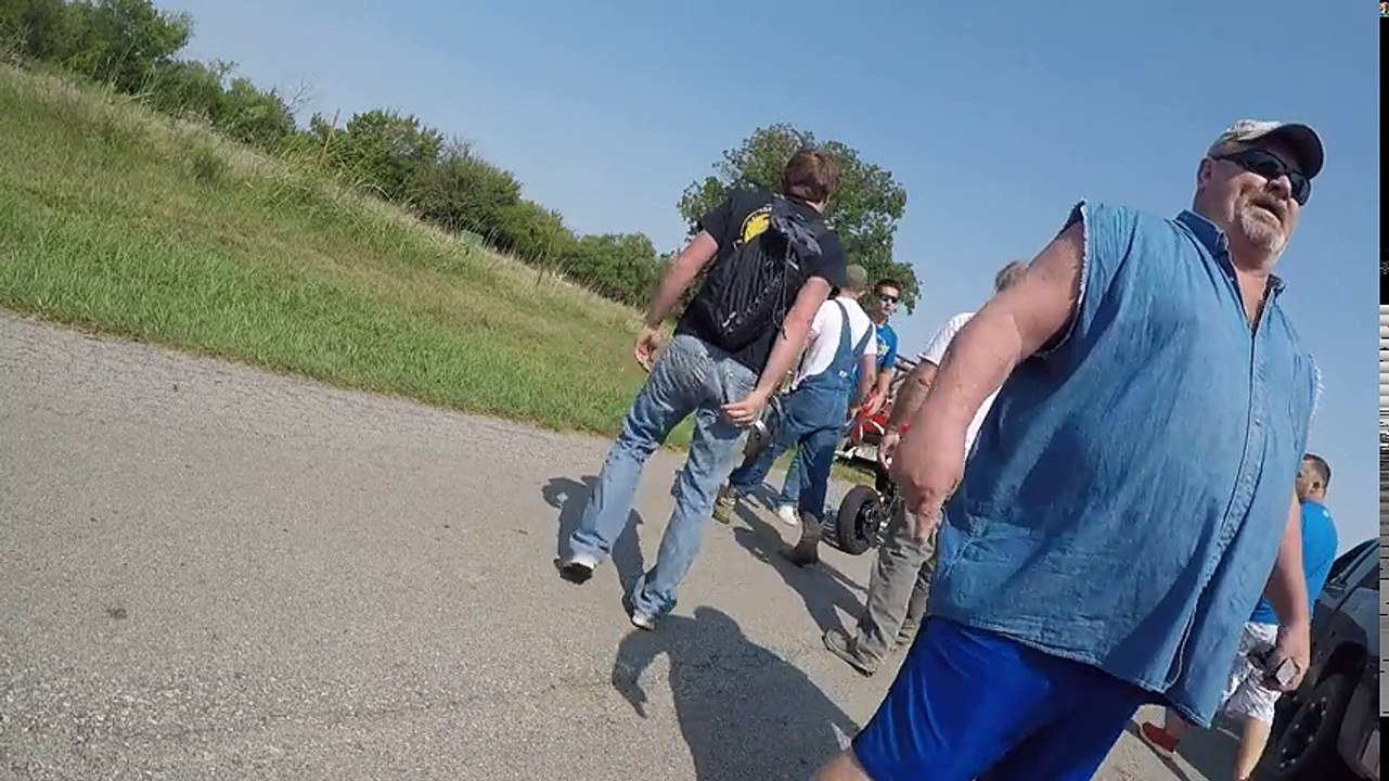 OSU BIKERS ROAD RAGE WITH HELL'S ANGELS