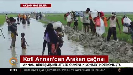 Kofi Annan'dan Arakan çağrısı