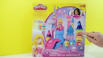 Massinha Play-Doh Portugues - Castelo Magico da Aurora Princesas da Disney - Turma kids